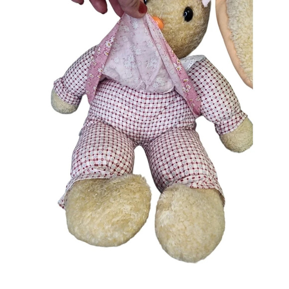 Easter Unlimited Easter Pets Brown Bunny Rabbit Stuffed Animal Plush Wire Ears - Picture 6 of 13